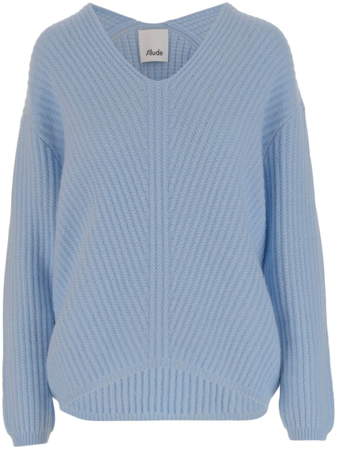

Allude кашемировый свитер в рубчик, синий
