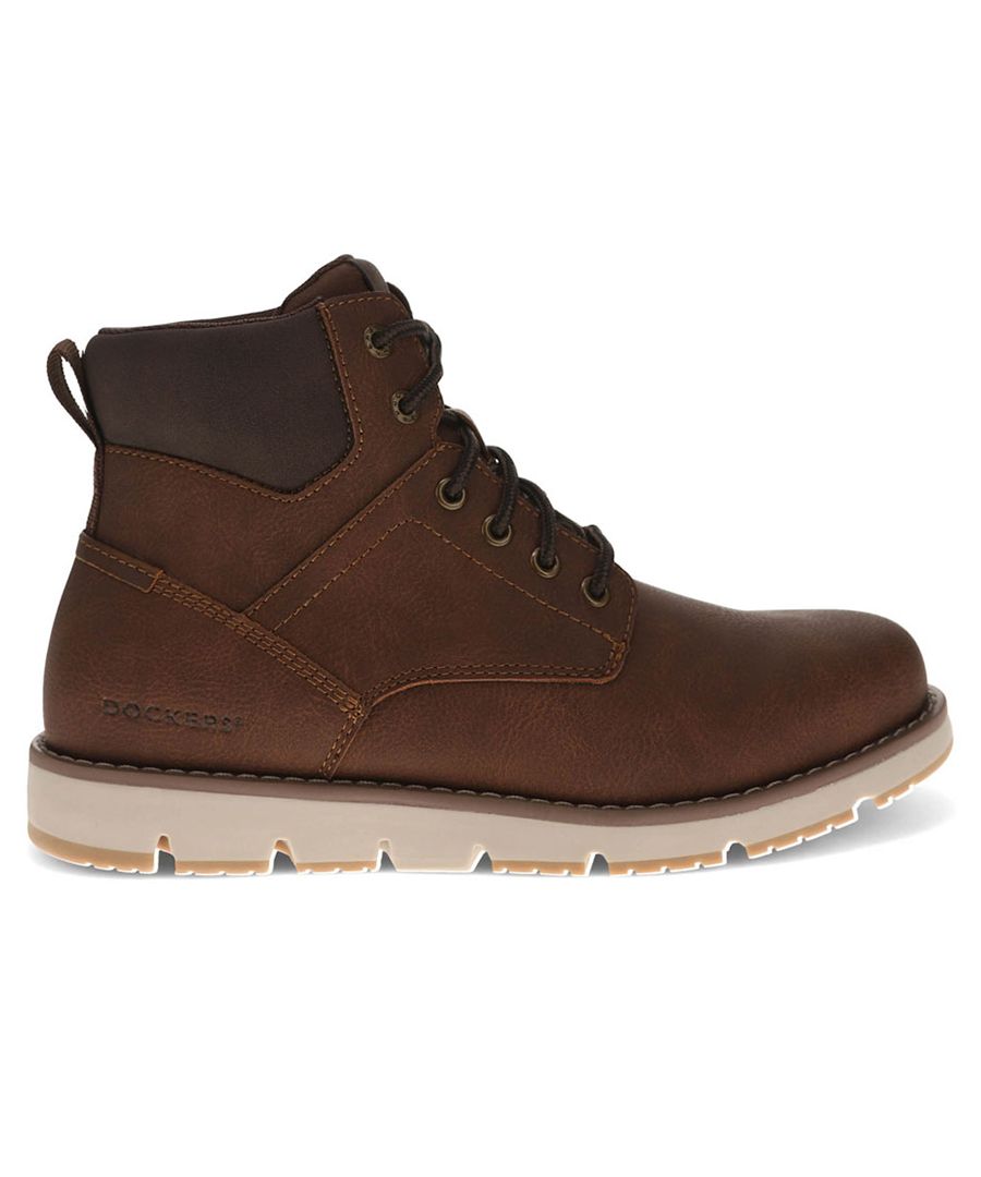 Мужские прочные повседневные ботинки Dustin Rugged Casual Chukka с закругленным носком Dockers, Briar — фото 2