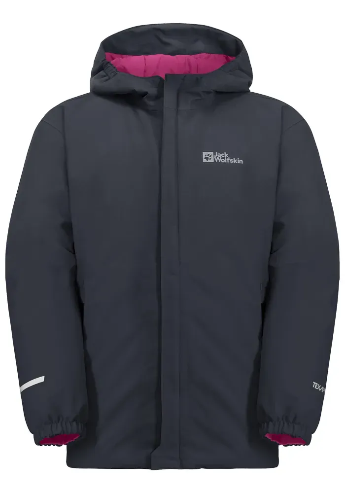 

Куртка Jack Wolfskin для активного отдыха "BLOCKY JACKET K", с капюшоном, синий