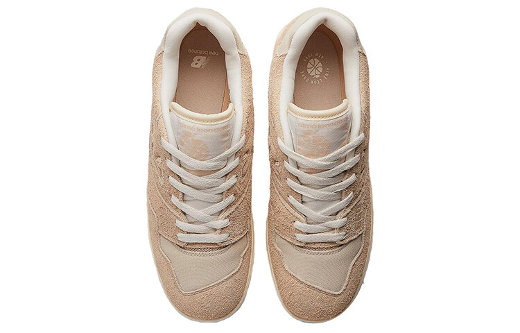 Кроссовки New Balance NB 550 Vintage Basketball Unisex, бежевый — фото 3