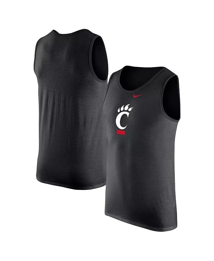 

Мужская черная майка Cincinnati Bearcats Nike, черный