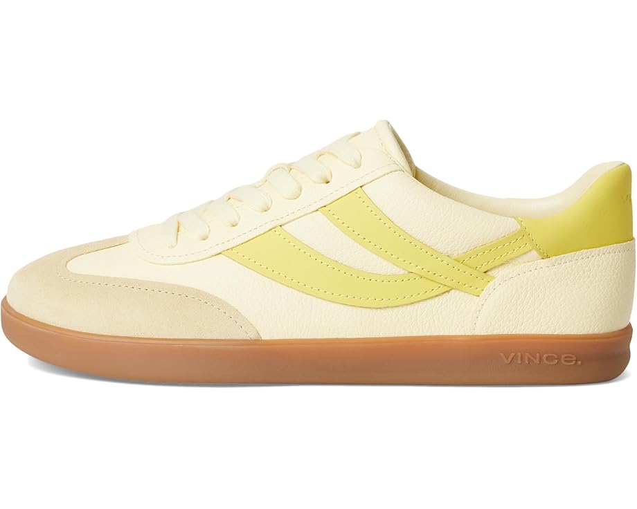 Кроссовки Vince Oasis-w Lace-up Shoes, цвет Straw Seed Yellow Leather — фото 4