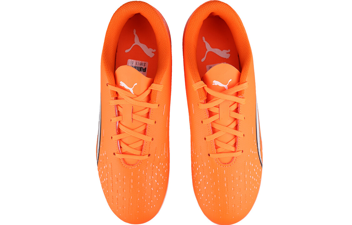 Детские футбольные бутсы Puma для детей, Orange — фото 4