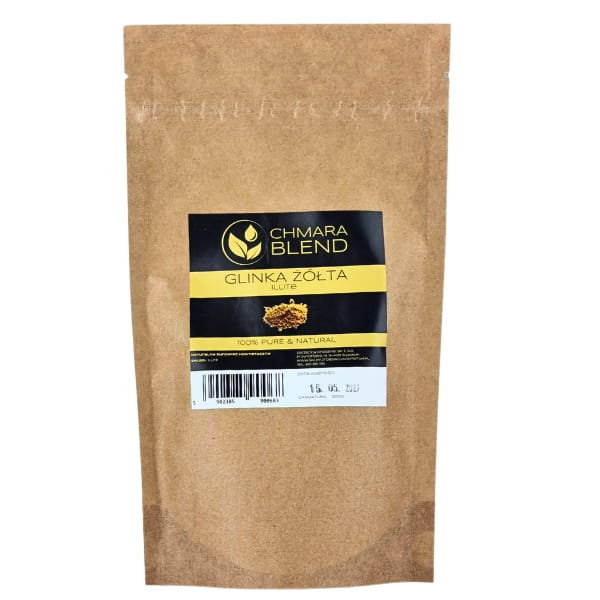 

Желтая глина - для жирной и угревой кожи 200 г chmara blend