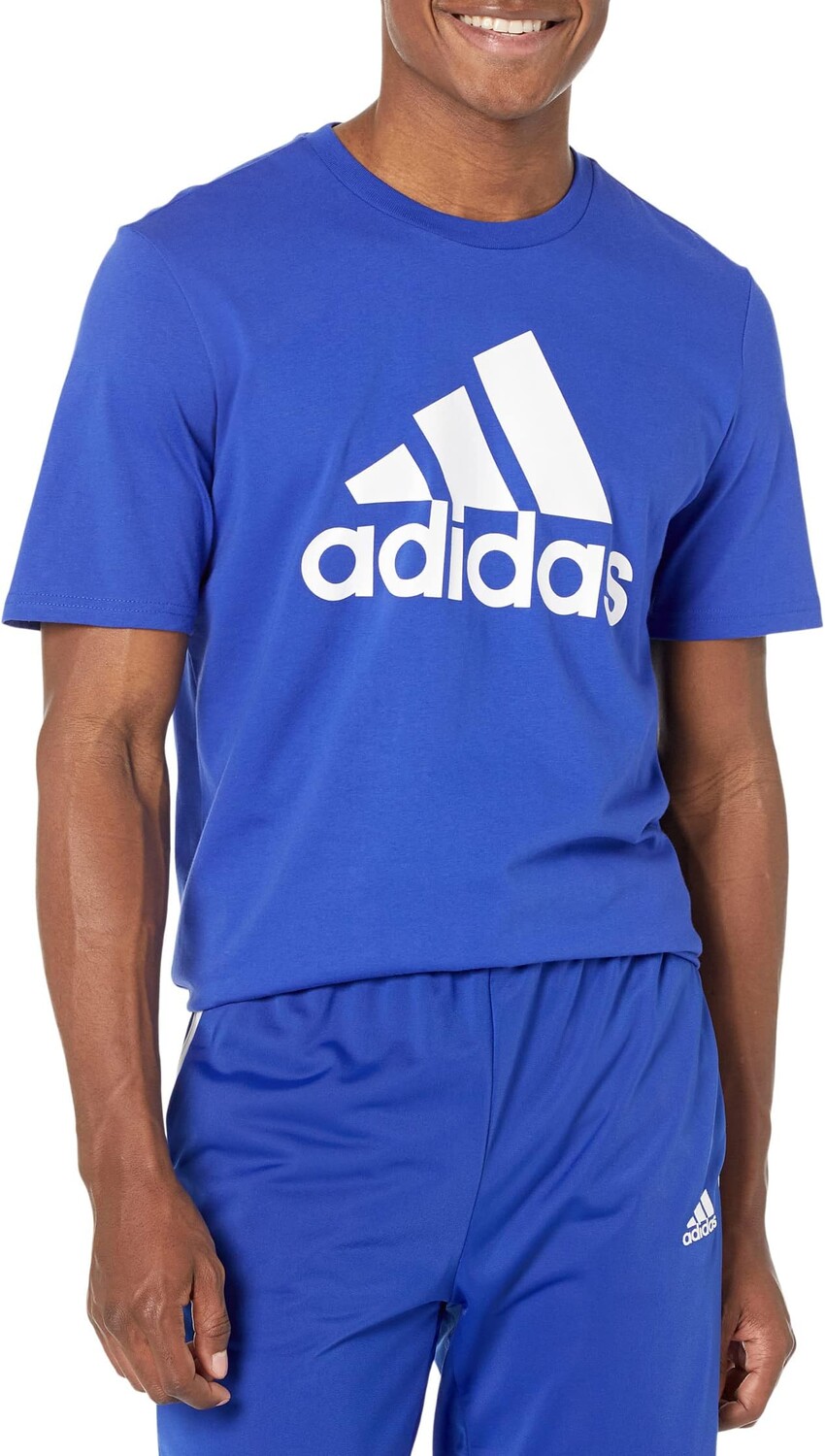 

Футболка adidas Badge Of Sport Short Sleeve Tee, цвет Semi Lucid Blue