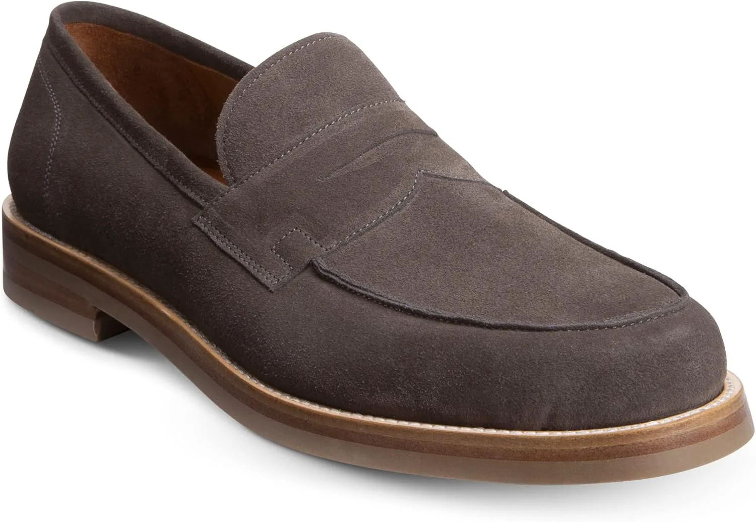 

Мужские лоферы Allen Edmonds Newton из замши с удобной вставкой, серый