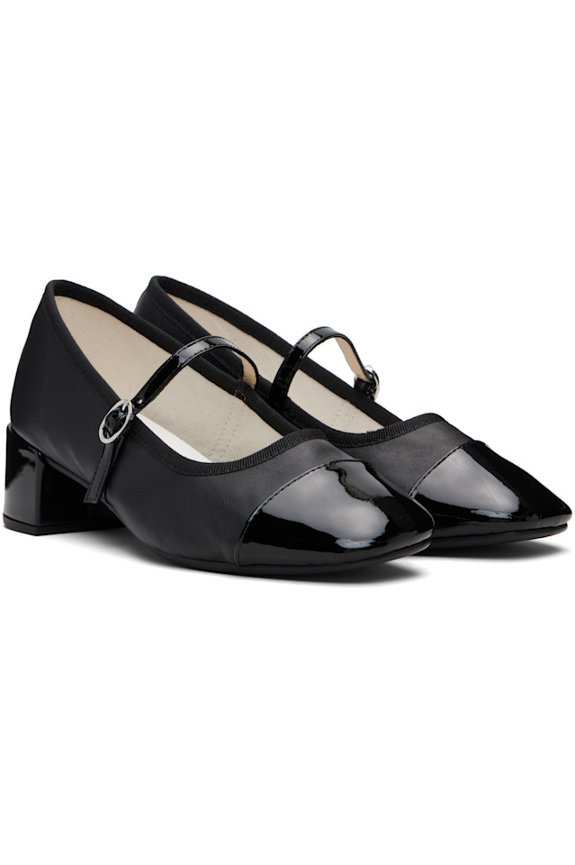 Georgiana 45 туфли-лодочки на ремешке Repetto, черный — фото 4