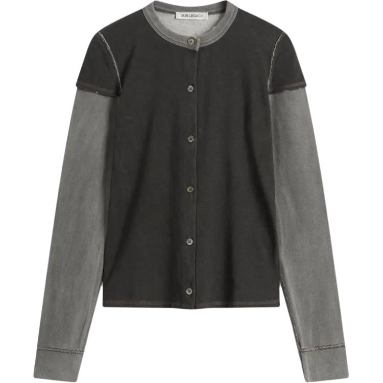 

Многослойный лонгслив OUR LEGACY, черный