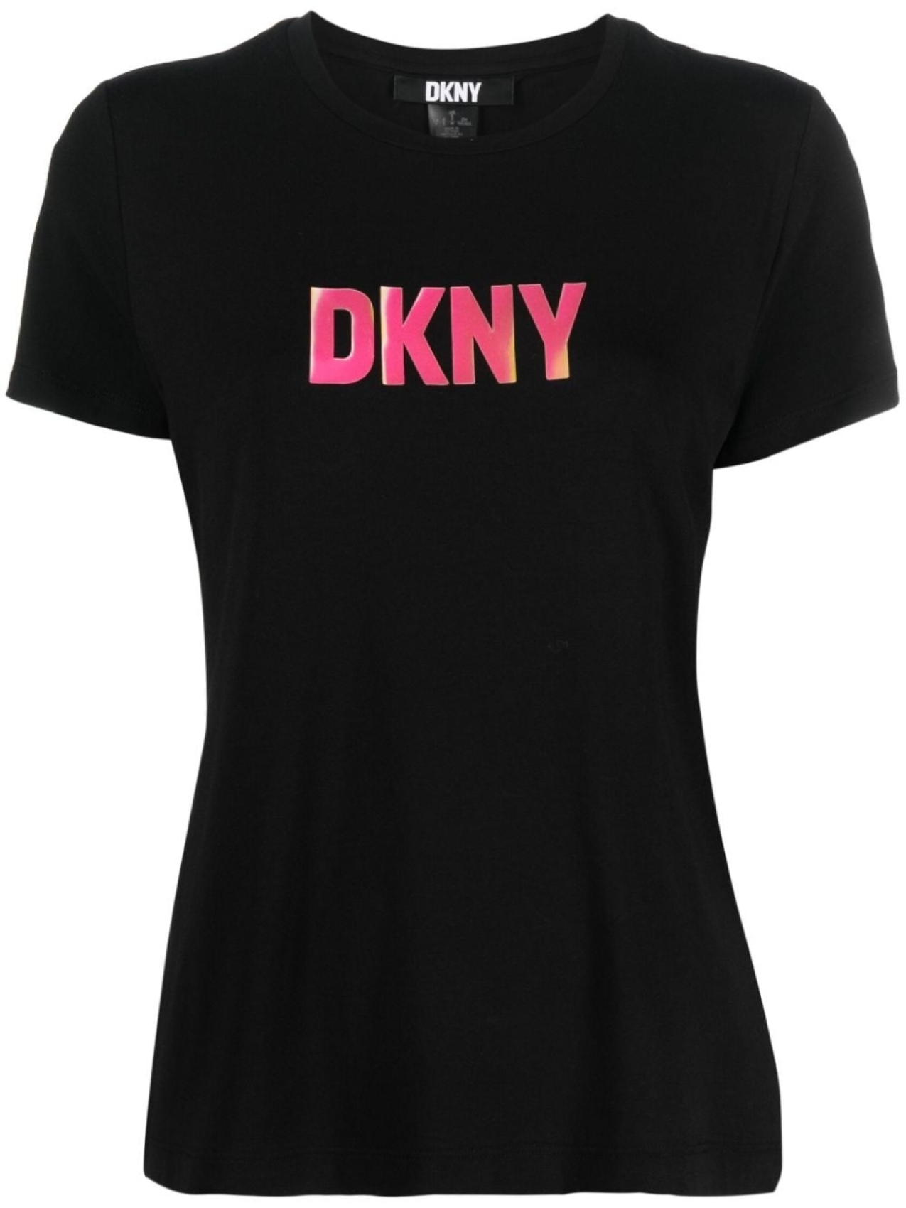 

DKNY футболка с логотипом, черный