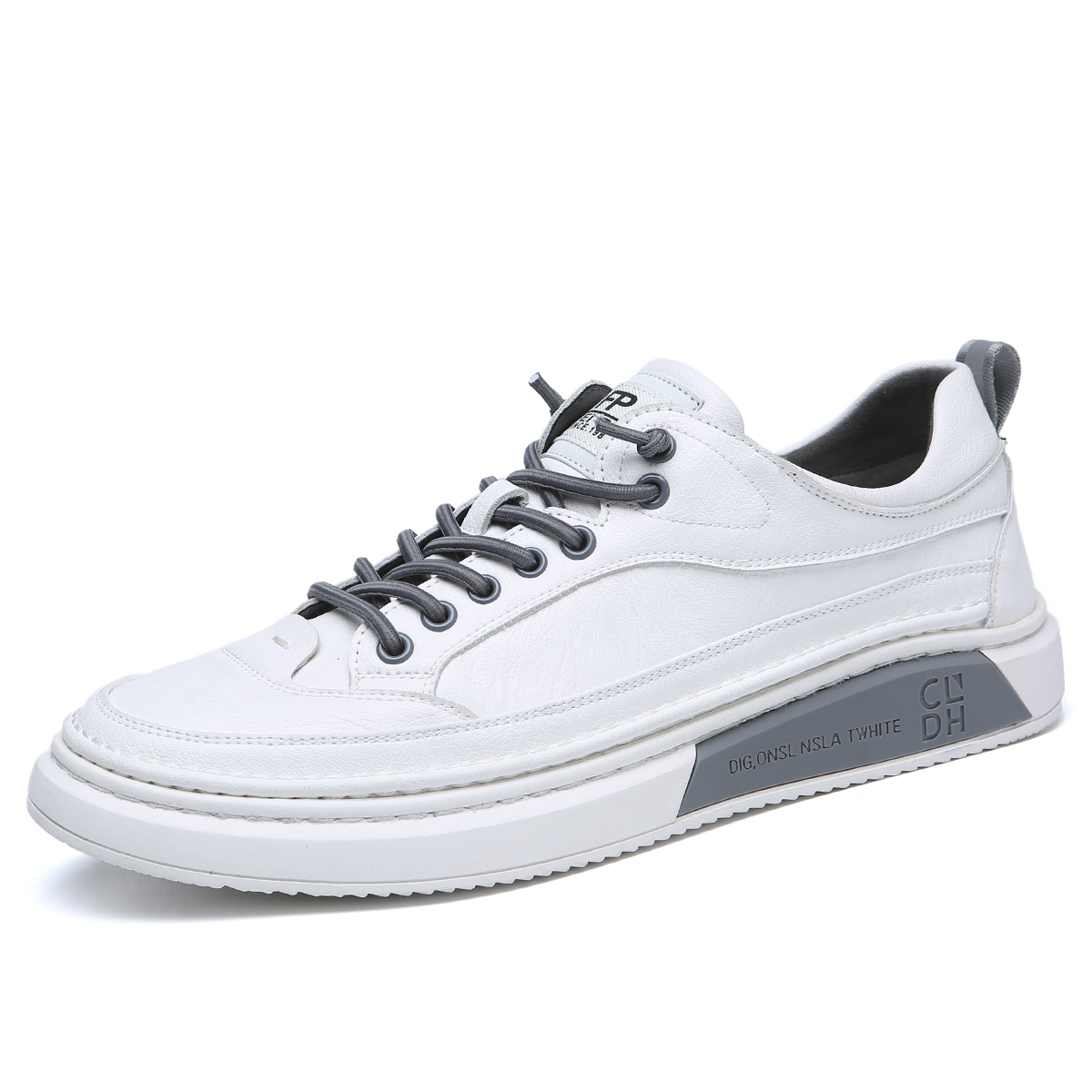 

Низкие скейтерские кроссовки мужские FAPAI, серо-белый