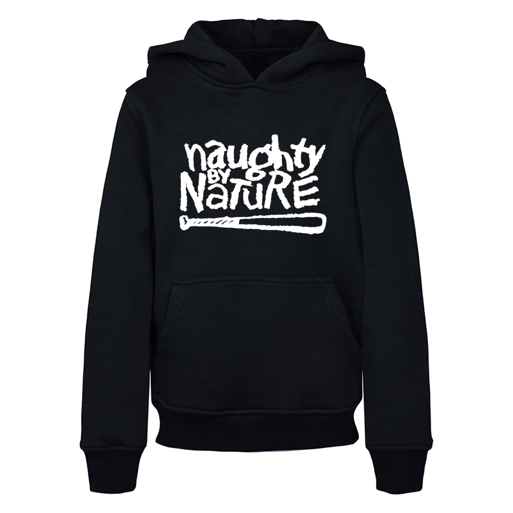 

Толстовка с капюшоном Merchcode «Merchcode Men's Kids Naughty By Nature - Logo Basic Hoody», черный
