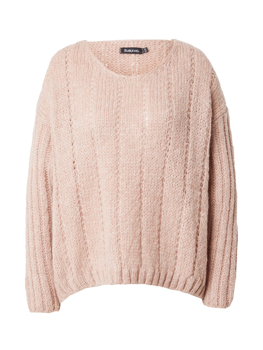 

Свитер Sublevel, цвет Pastel pink
