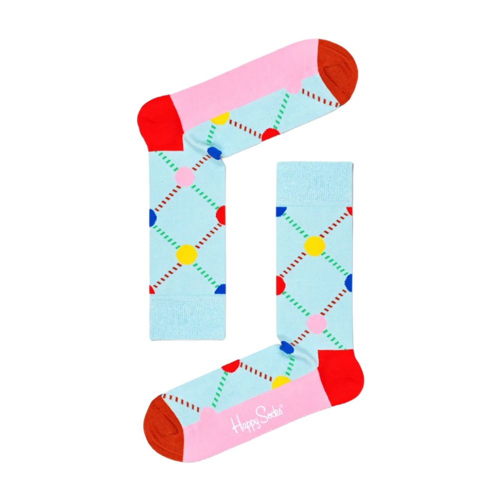 

Синий хлопковый носок Happy Socks