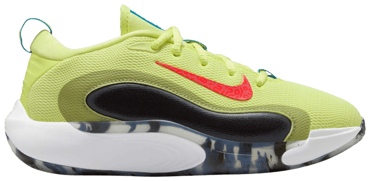 

Кроссовки Nike IsoFly SE GS 'Light Lemon Twist Magic Ember', зеленый