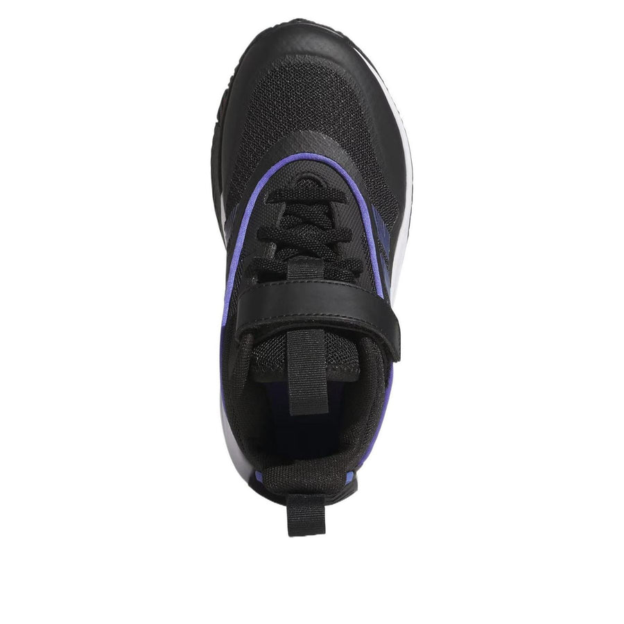 Кроссовки (GS) adidas Ownthegame 3.0 'Black White', черный — фото 4