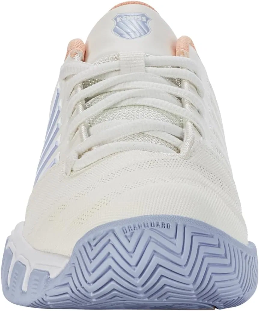 Кроссовки для тенниса K-Swiss Bigshot Light 4, Star White/White/Heather — фото 3