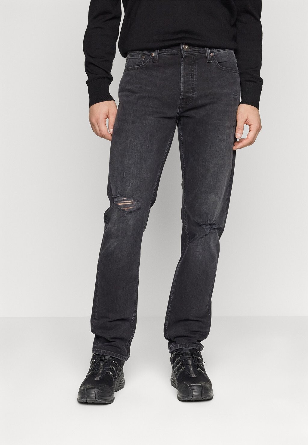 

Джинсы Baggy Jjimike Jjoriginal Jack & Jones, цвет black denim