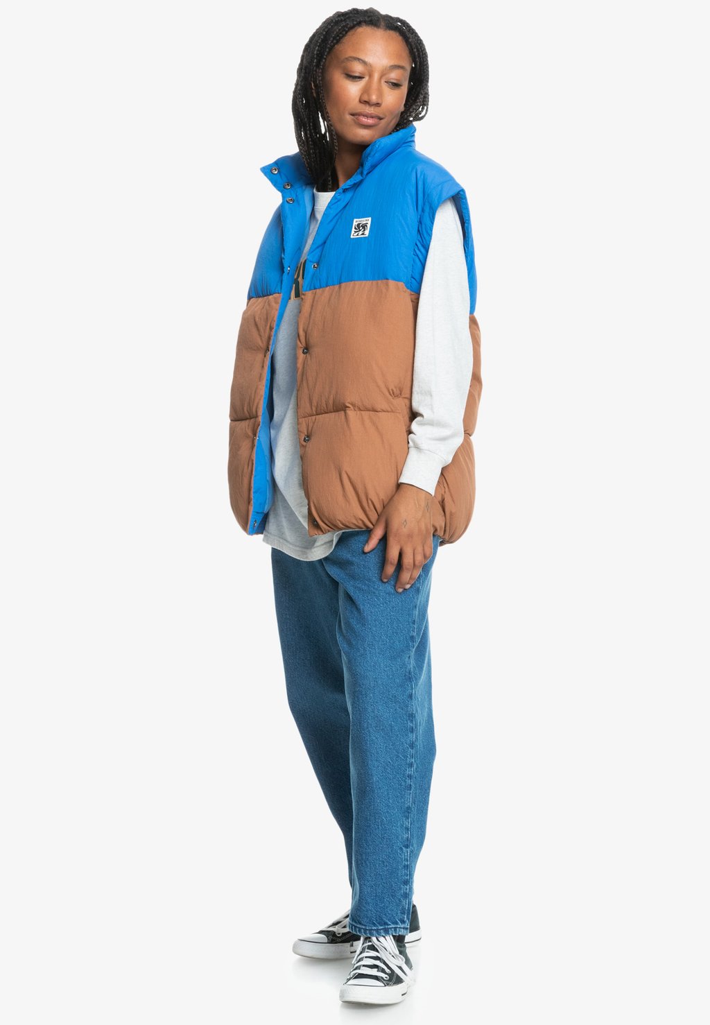 

Жилет UNI SL PUFF JACKET Quiksilver, синий