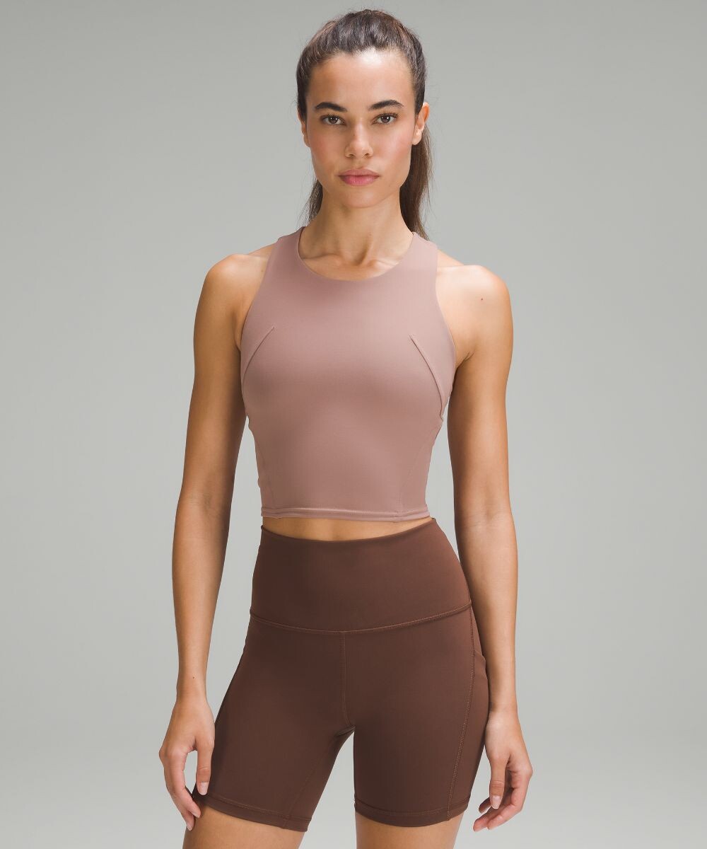 

Майка Wunder Train Racerback Lululemon, роза