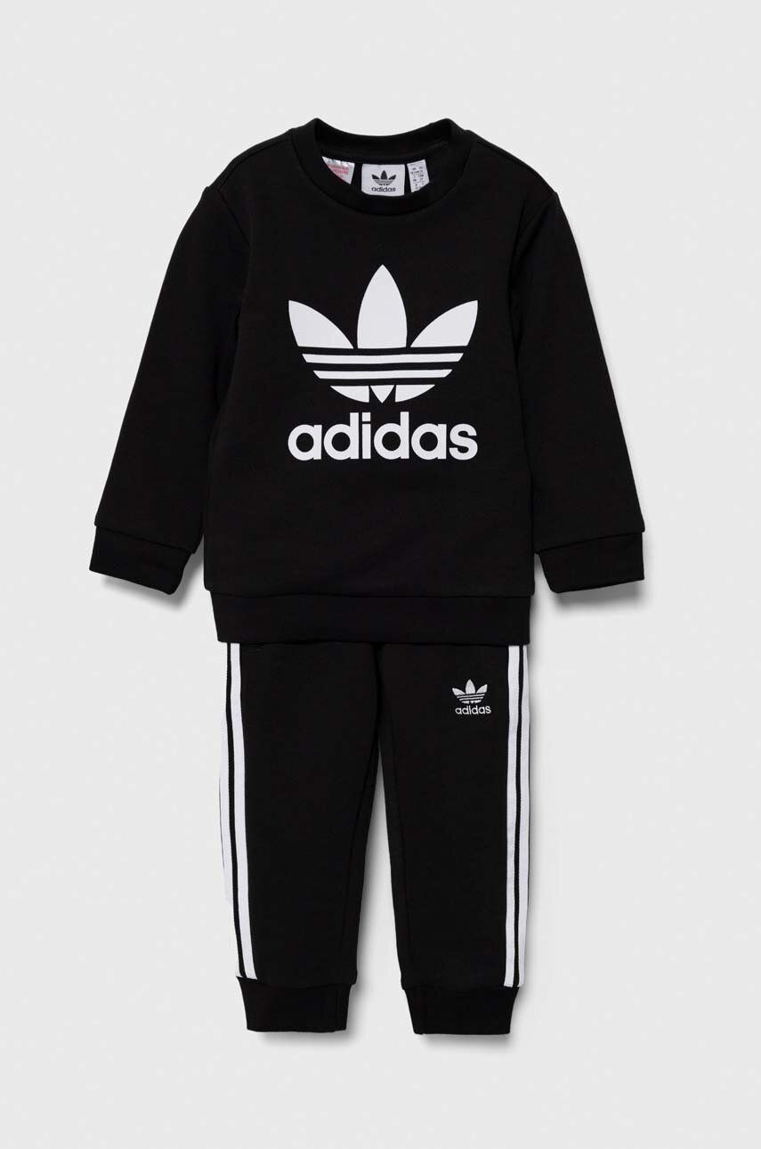 

Детский спортивный костюм adidas Originals CREW SET, черный