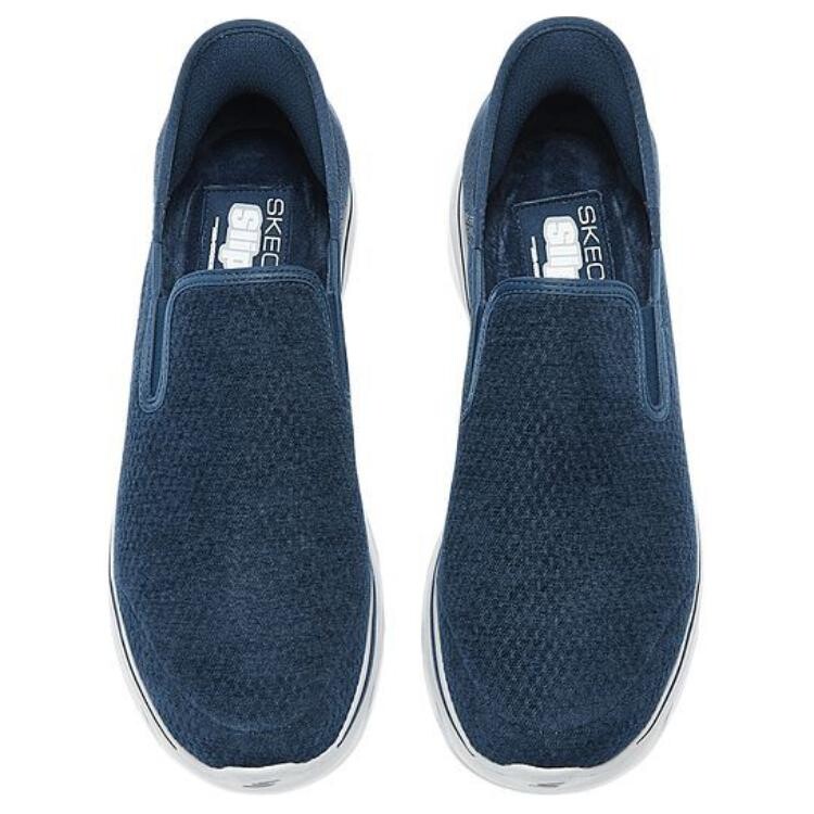 Мужские кроссовки GO WALK Lifestyle Shoes Men Low-Team Navy Skechers — фото 4