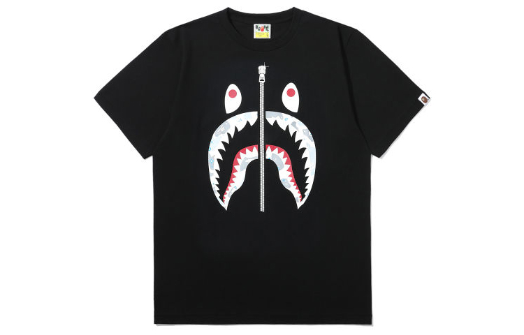 

Футболка Shark Series унисекс A Bathing Ape, черный