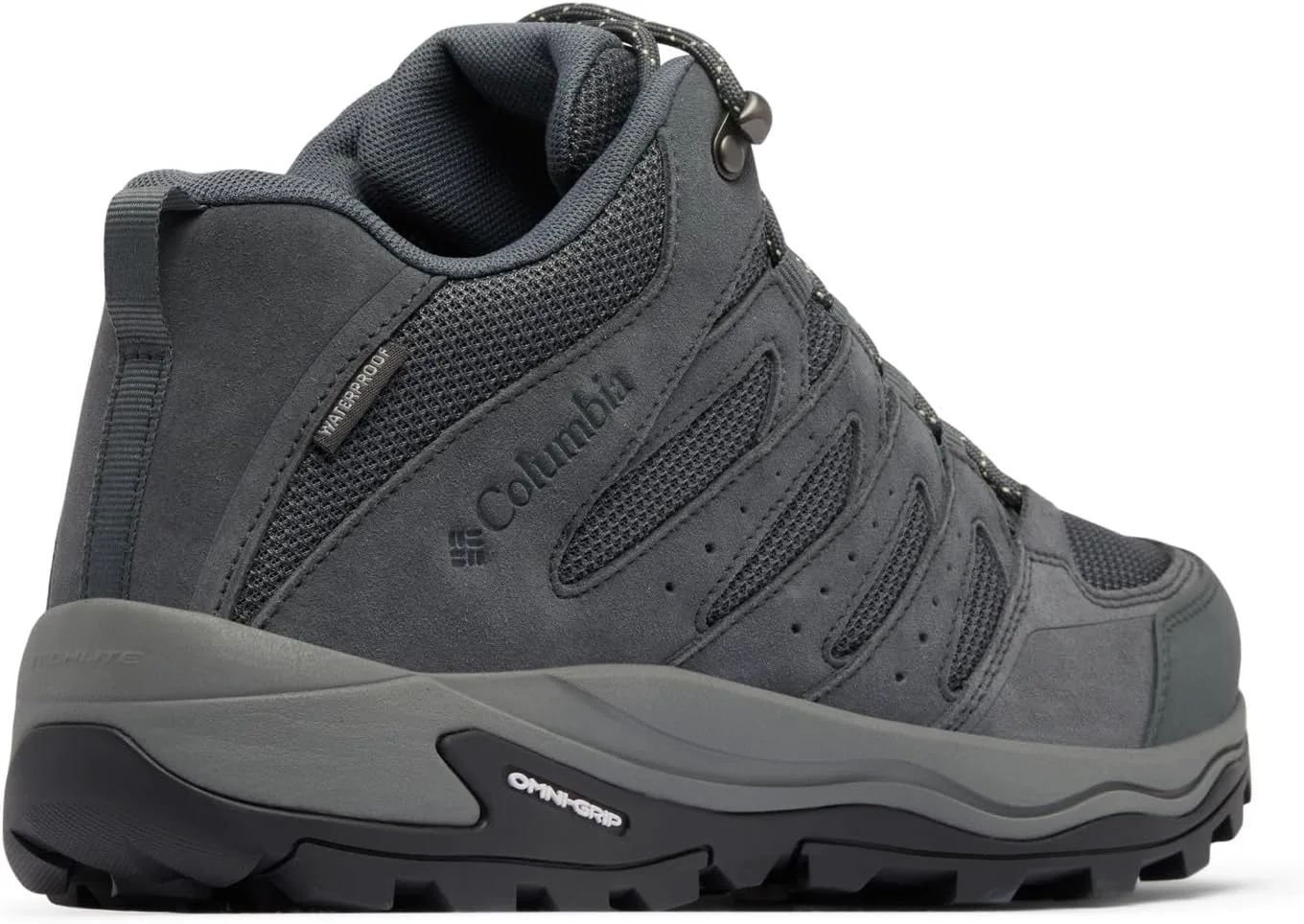 Мужские ботинки Columbia Redmond IV Mid водонепроницаемые, красные, графит — фото 2