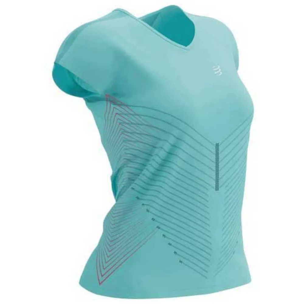 

Футболка Compressport AW00094B, синий