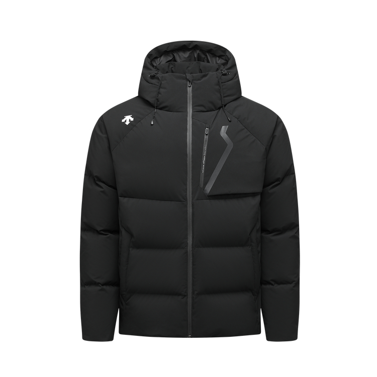 

DESCENTE Тренировочная пуховая куртка мужская, BK-Black