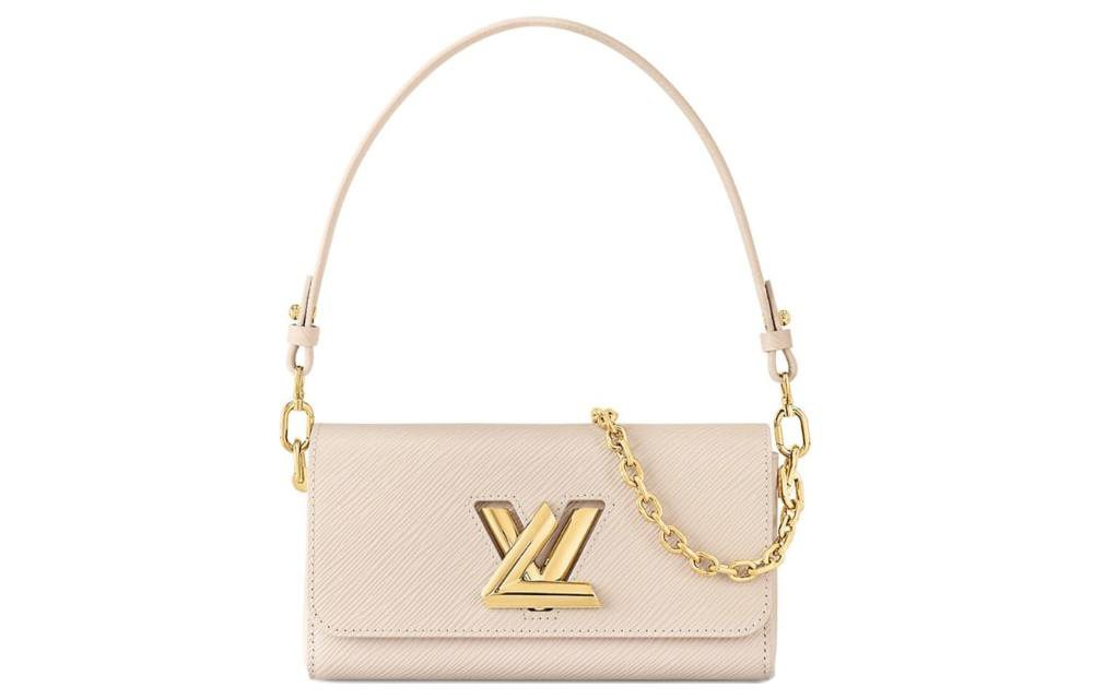 

LOUIS VUITTON Сумка-тоут Twist из кожи, женская, бежевая
