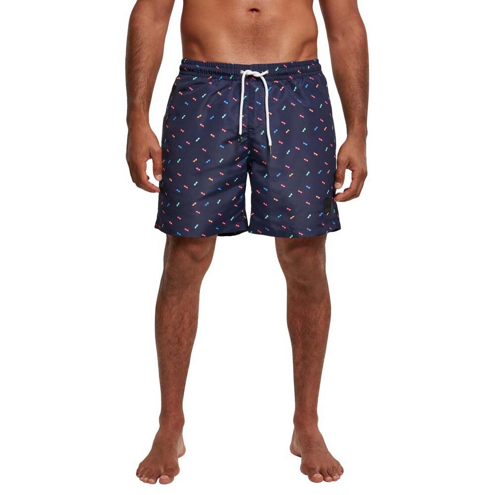 

Шорты для плавания Urban Classics Pattern, синий