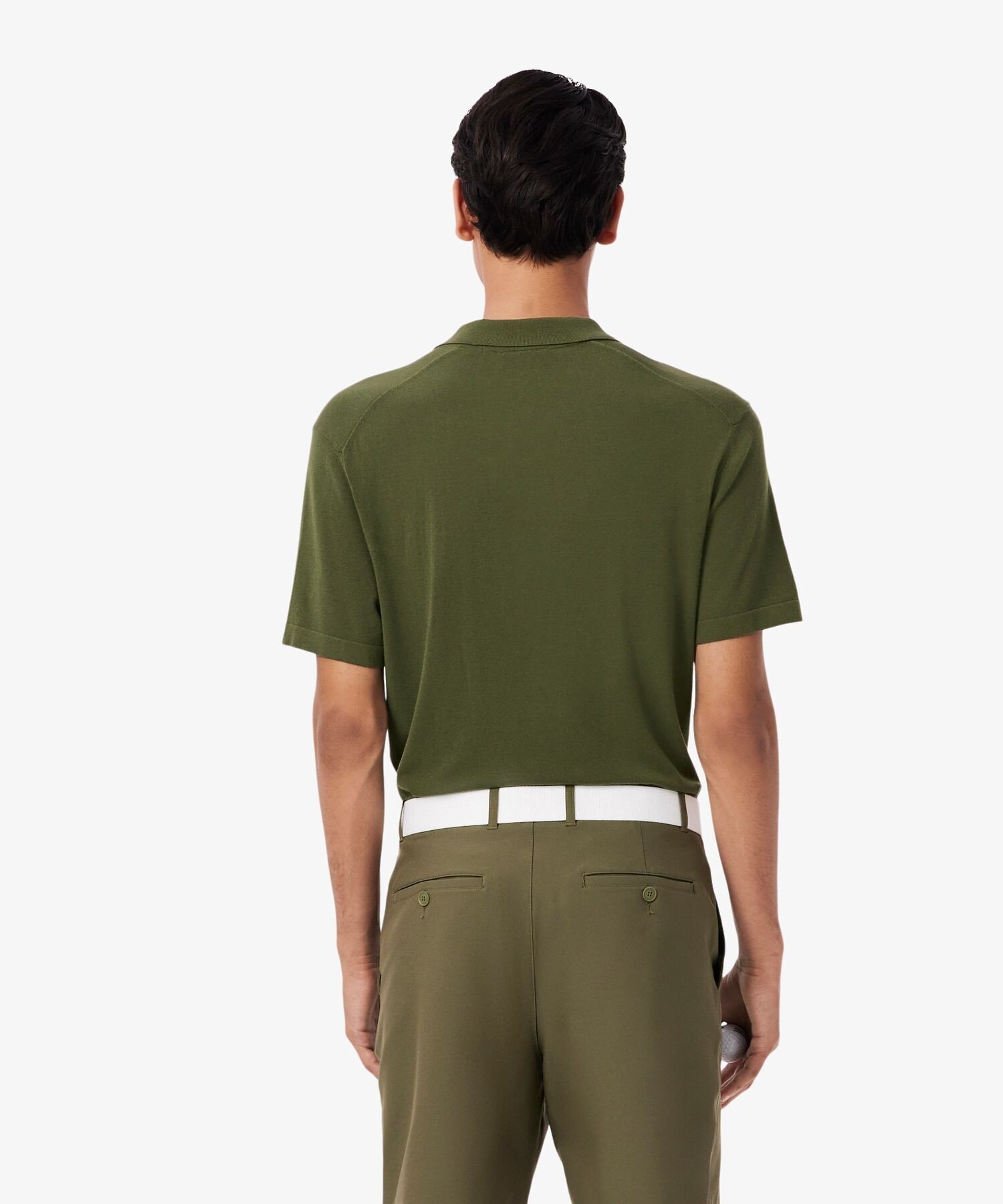 Рубашка-поло LACOSTE Olive — фото 2