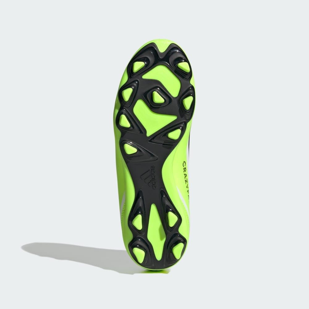 Детские кроссовки Adidas X Crazylight.4 Flexible Ground (унисекс), белый/черный — фото 4