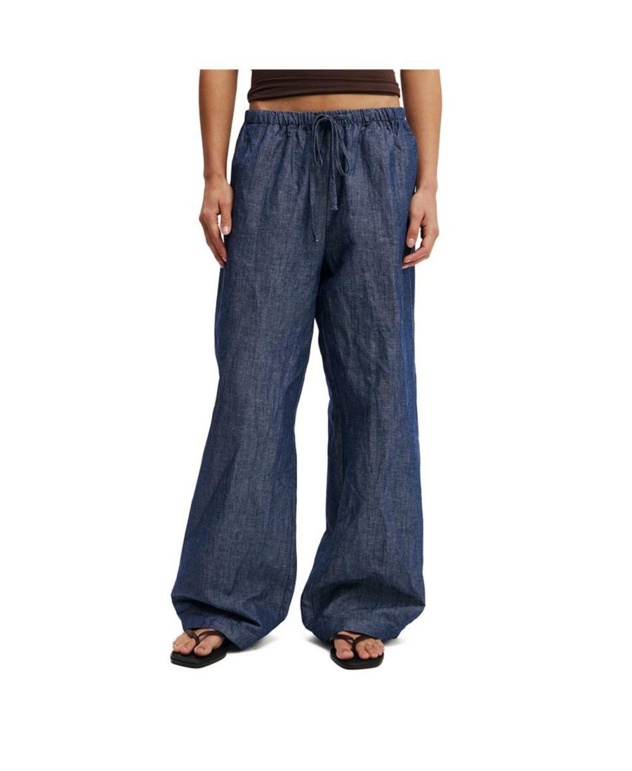 

Женские брюки Haven с широкими штанинами COTTON ON, Indigo