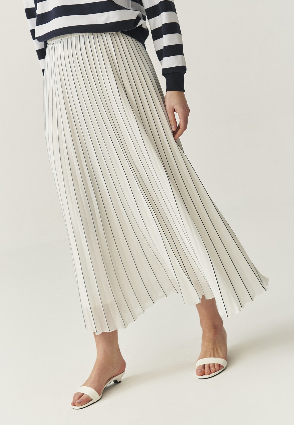 

Юбка плиссированная MIRAMA - Maxi skirt TATUUM, белый