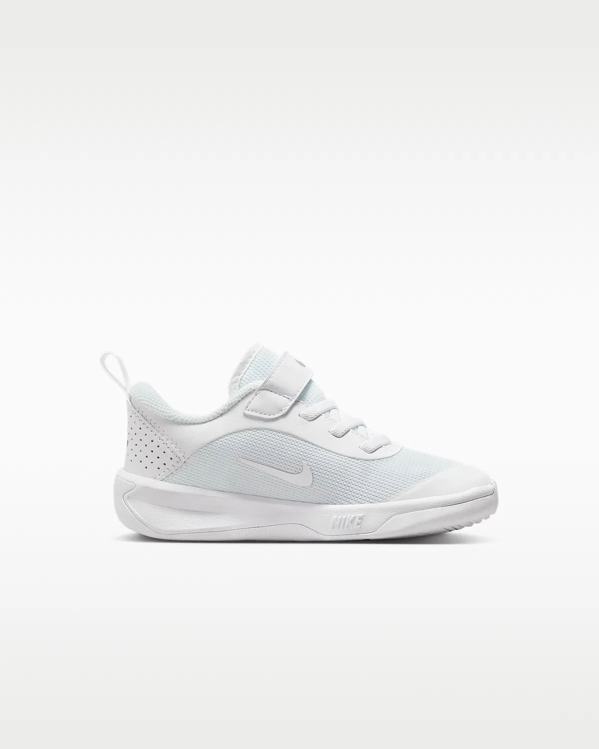Детские кроссовки Nike Omni Multi-Court, White/Pure Platinum/White — фото 3