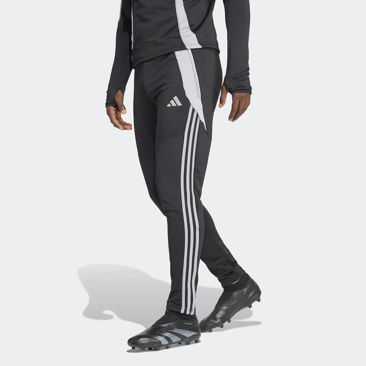 

Мужские Tiro24 Утепленные брюки Adidas, чёрный