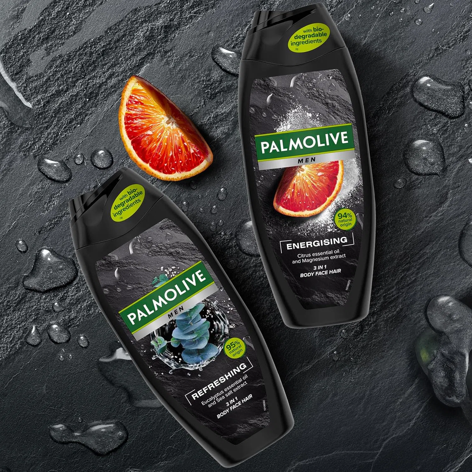 Мужской гель для душа Palmolive Men Energizing 3-в-1 с лимоном и магнием 500 мл Palmolive — фото 4