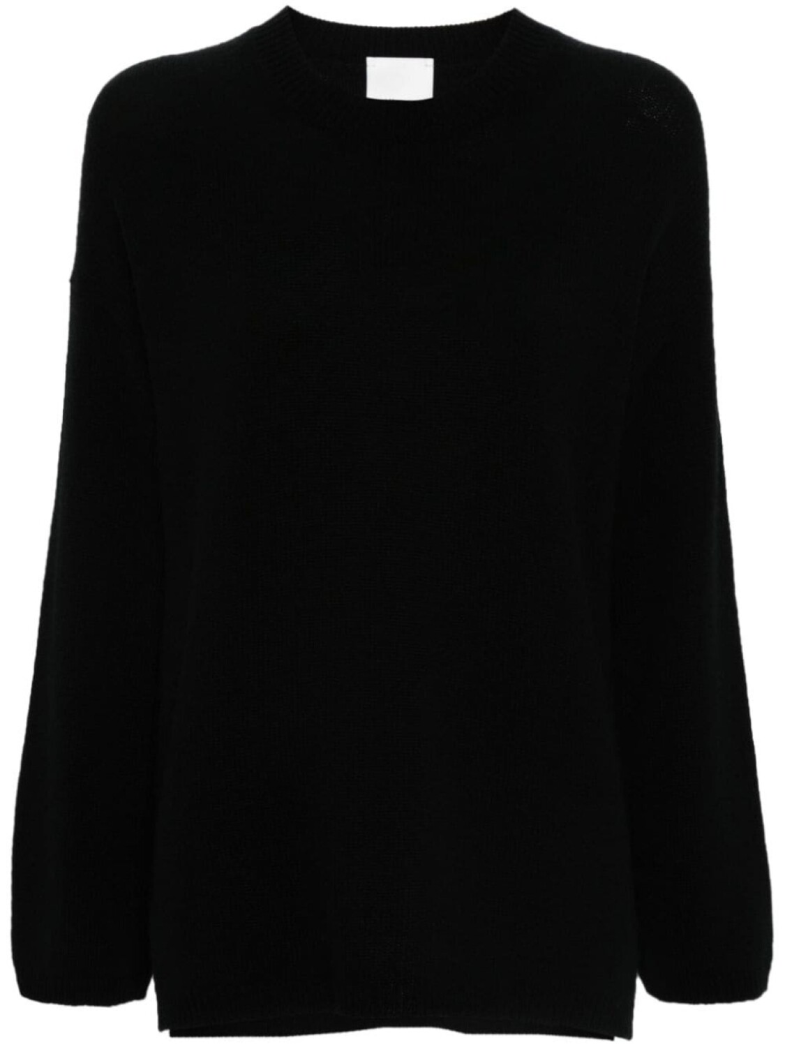 

Allude кашемировый свитер с круглым вырезом, черный