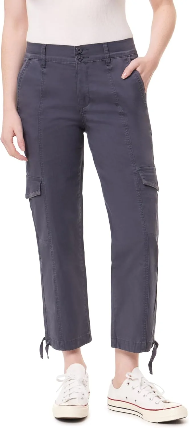 

kensie джинсы для женщин Mid Rise Stretch Twill с кулиской и карманами