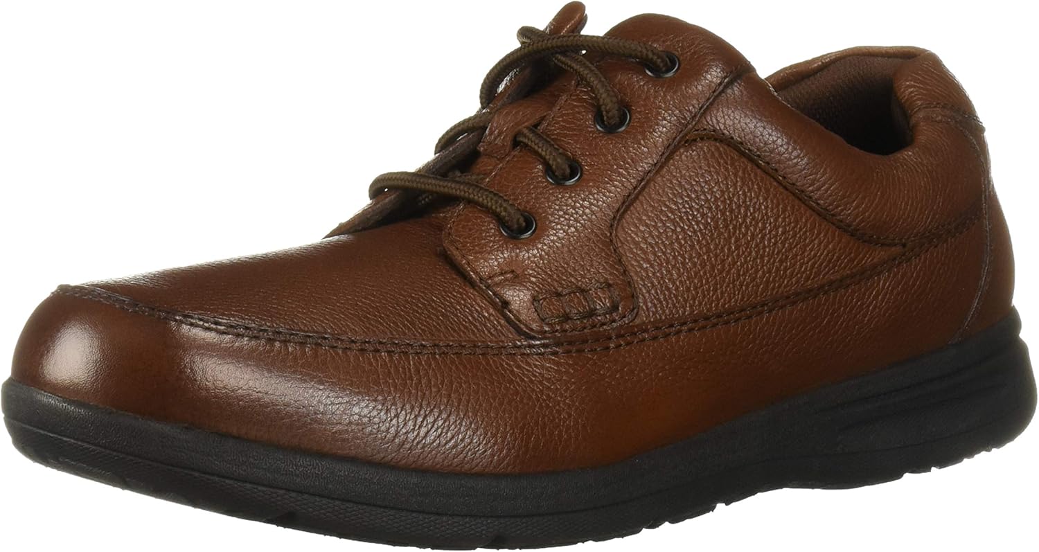 

Мужские повседневные туфли Nunn Bush Cam Moc Toe с шнуровкой, комфортным гелем и мемори-пеной