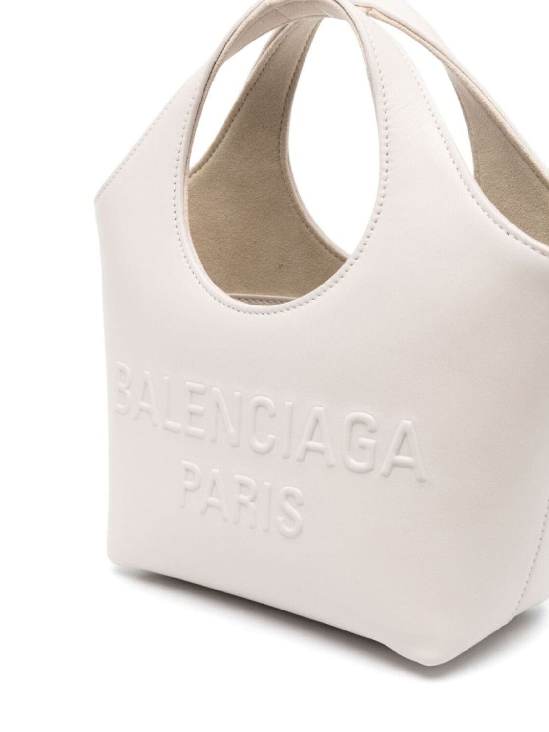 Сумка-тоут Balenciaga Mary-Kate XS, нейтральный цвет — фото 4