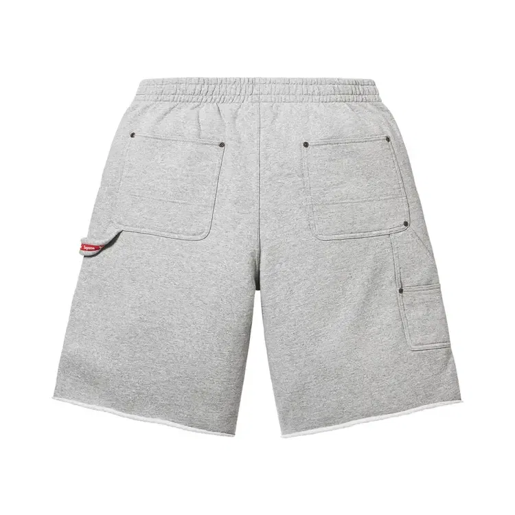 Спортивные шорты Supreme Double Knee Painter Sweatshort, серый — фото 2