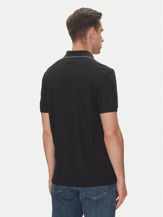 Рубашка поло стандартный крой LV04LC239G Calvin Klein, черный — фото 3