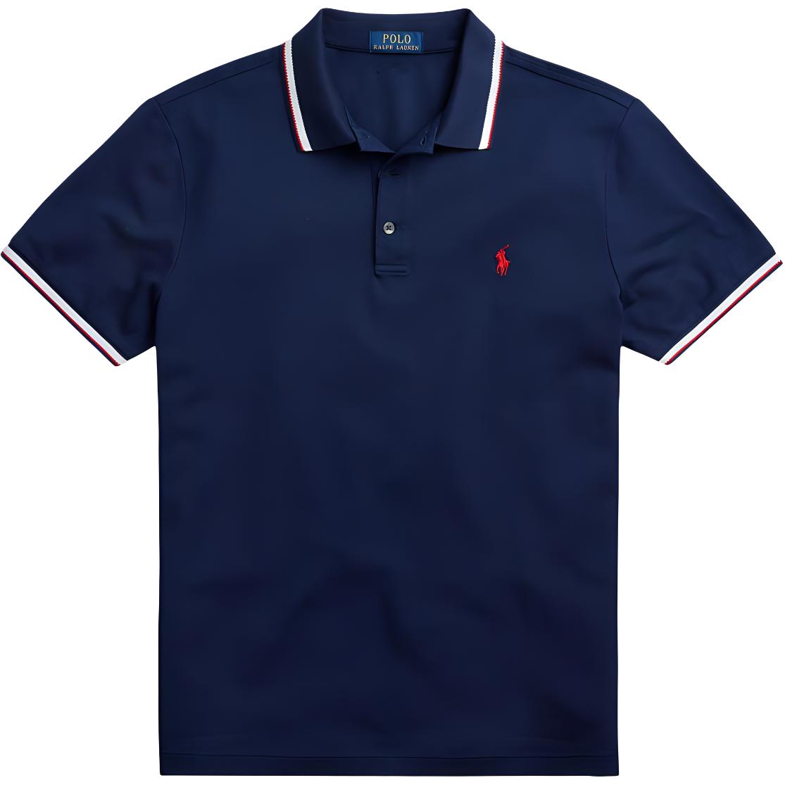 

Polo Ralph Lauren Синяя поло для мужчин, Синий, Polo Ralph Lauren Синяя поло для мужчин