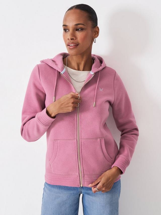 

Толстовка с молнией Heritage Crew Clothing, Rose Pink