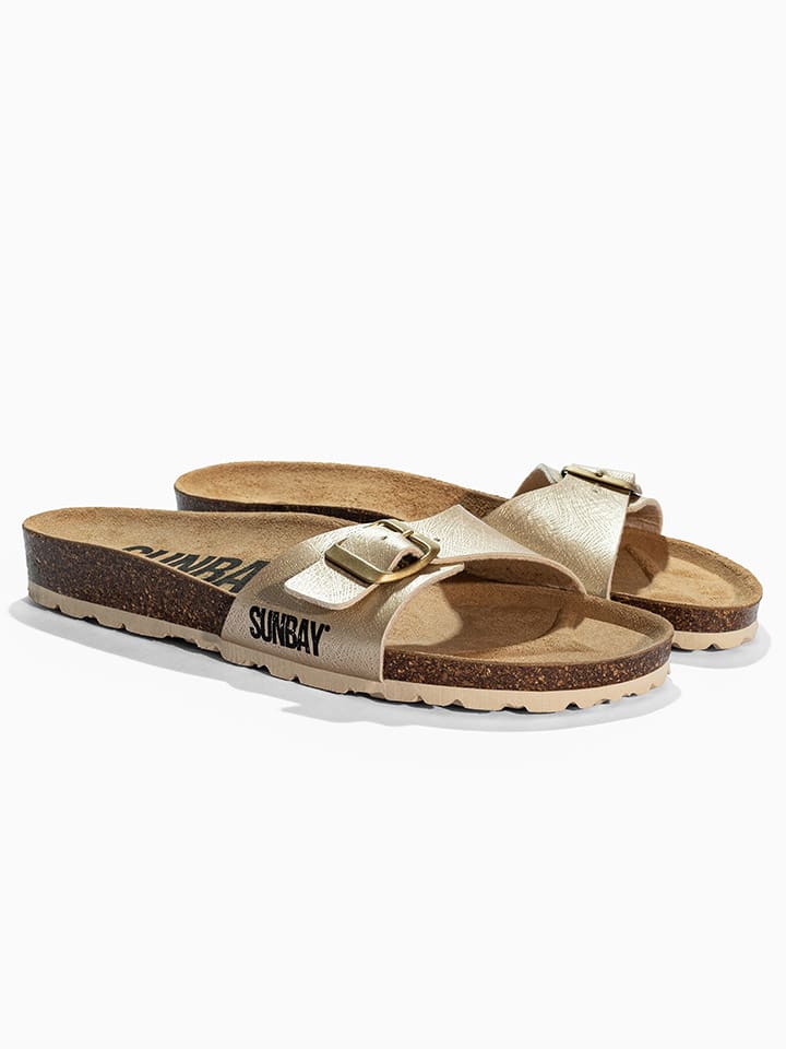 Мюли Jasmin Sunbay, золотой