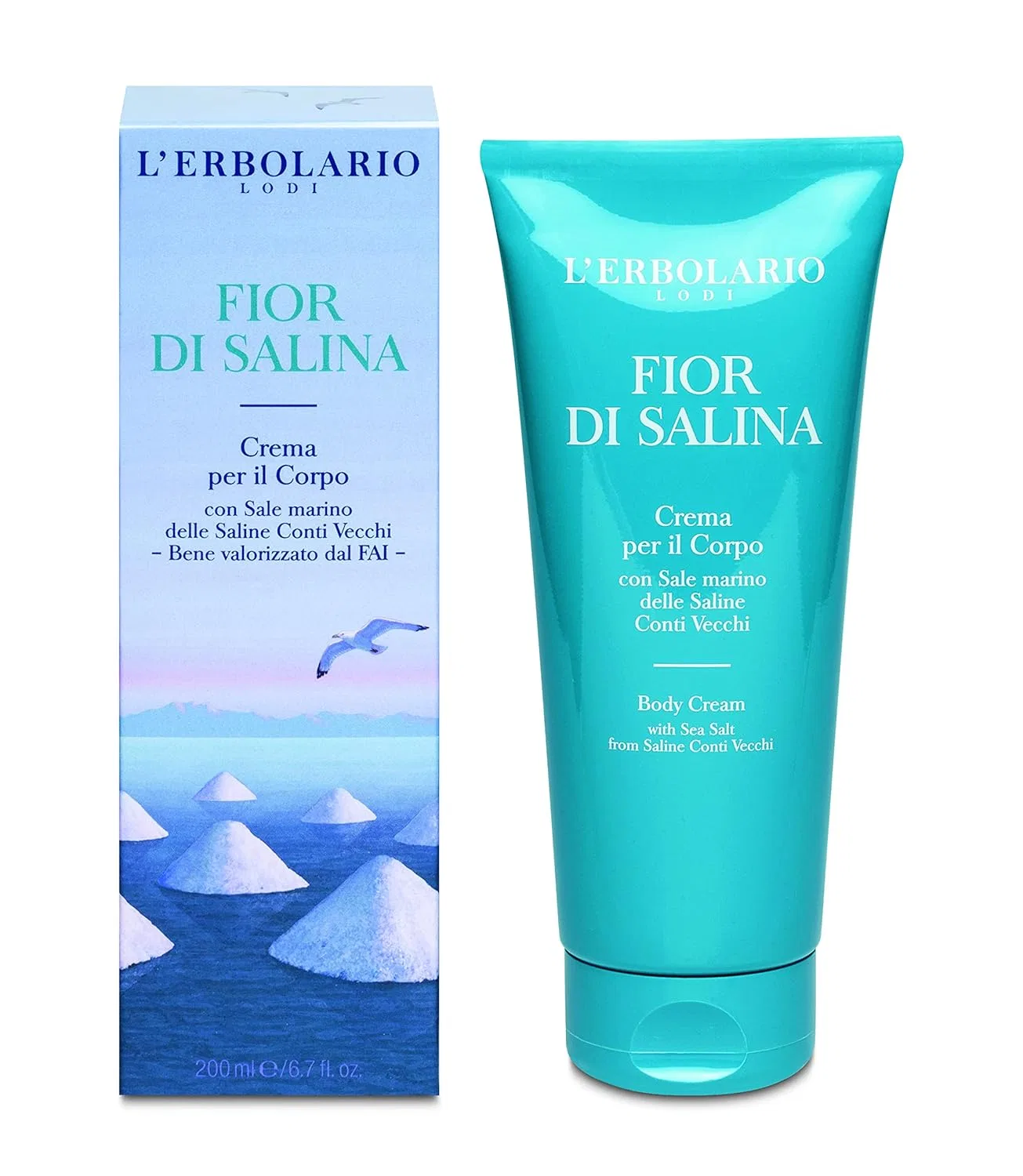 Крем для тела «Fior Di Salina» от L'Erbolario, 200 мл L'Erbolario
