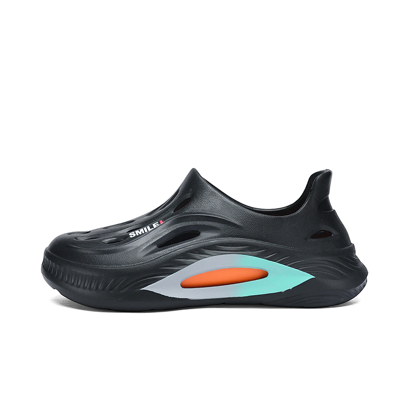 

NANJIREN Клоги унисекс черно-оранжевые, цвет Black Orange
