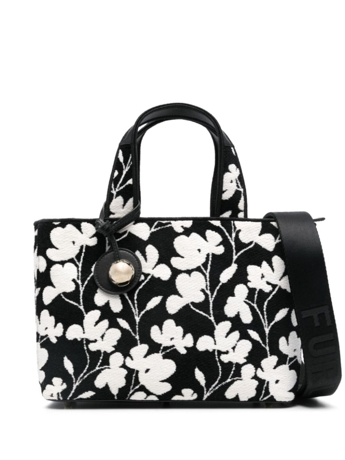 

Furla сумка-тоут с логотипом, черный